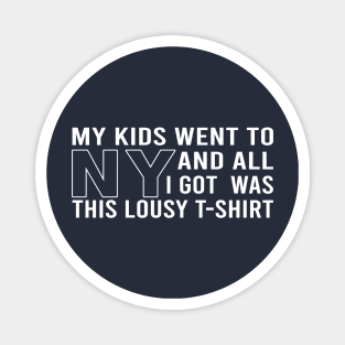 My Kids Went To NY - Jack Reacher Magnet